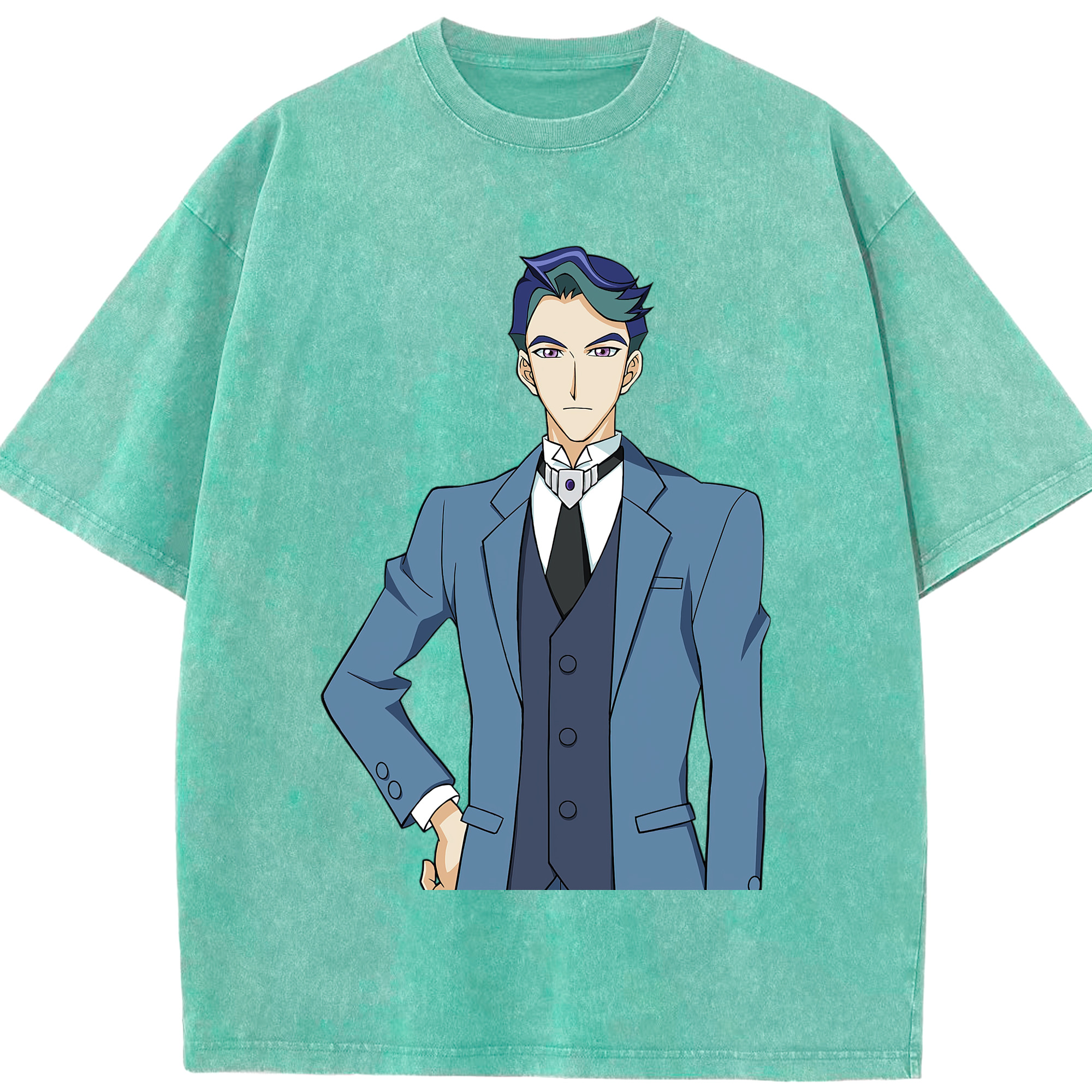 （画像用） 遊☆戯☆王 Yu-Gi-Oh! 綿100% ヴィンテージ風 半袖Tシャツ（フロントプリント）
